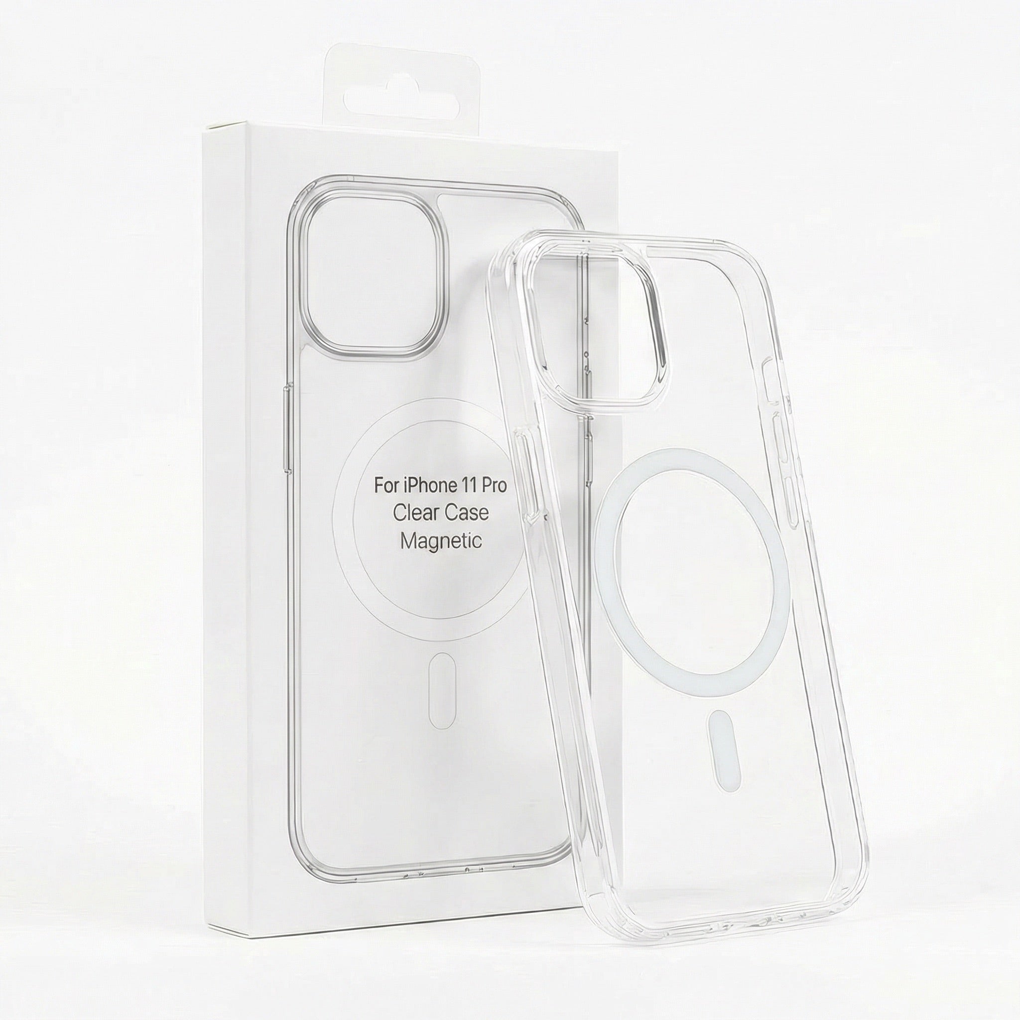 Skaidrus iPhone 11 Pro dėklas su MagSafe