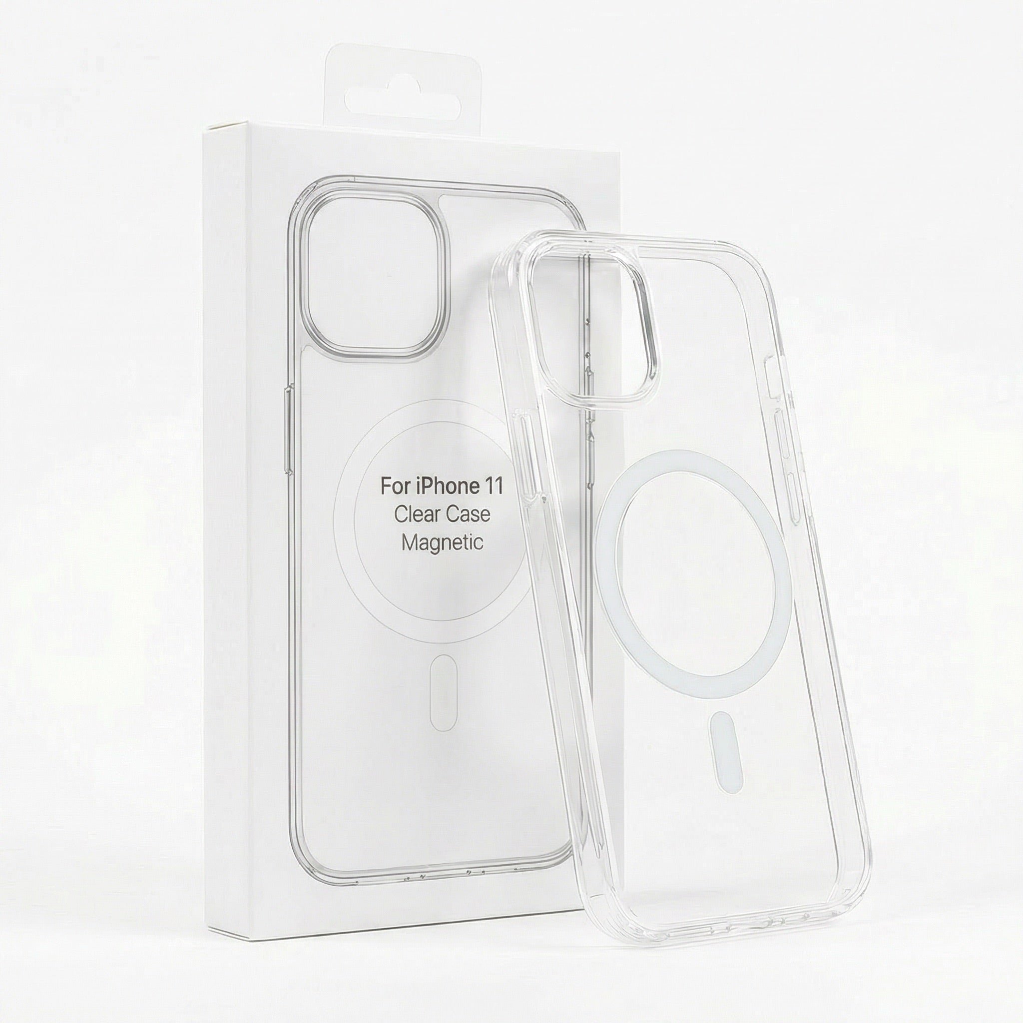 Skaidrus iPhone 11 dėklas su MagSafe