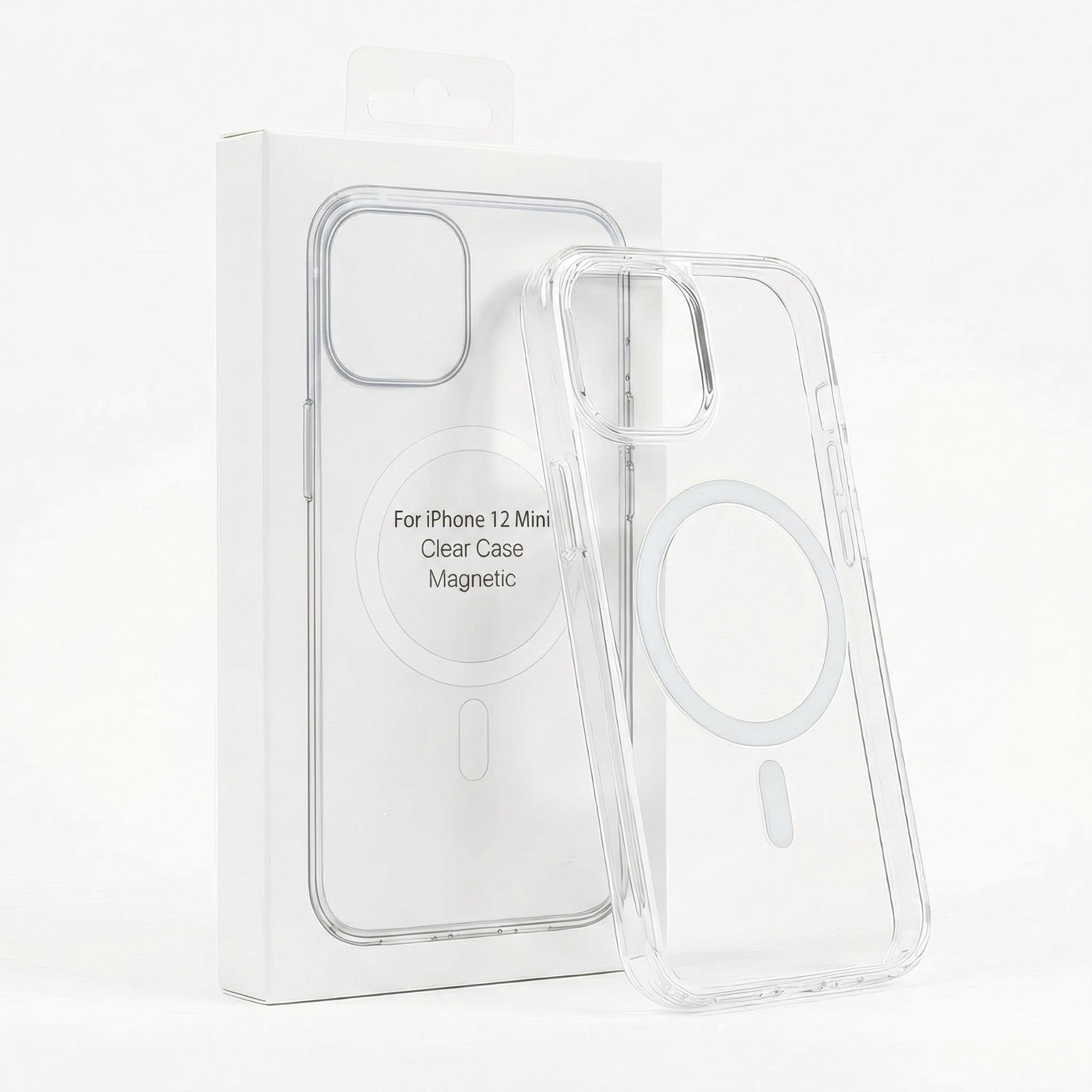 Skaidrus iPhone 12 Mini dėklas su MagSafe