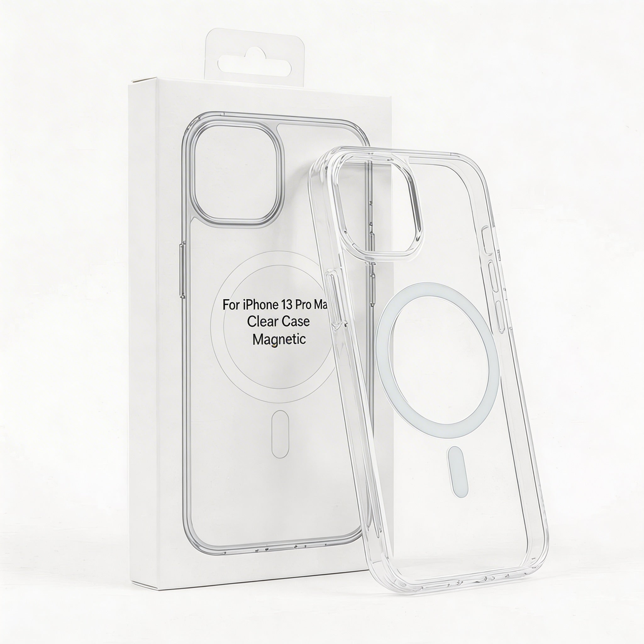 Skaidrus iPhone 13 Pro Max dėklas su MagSafe
