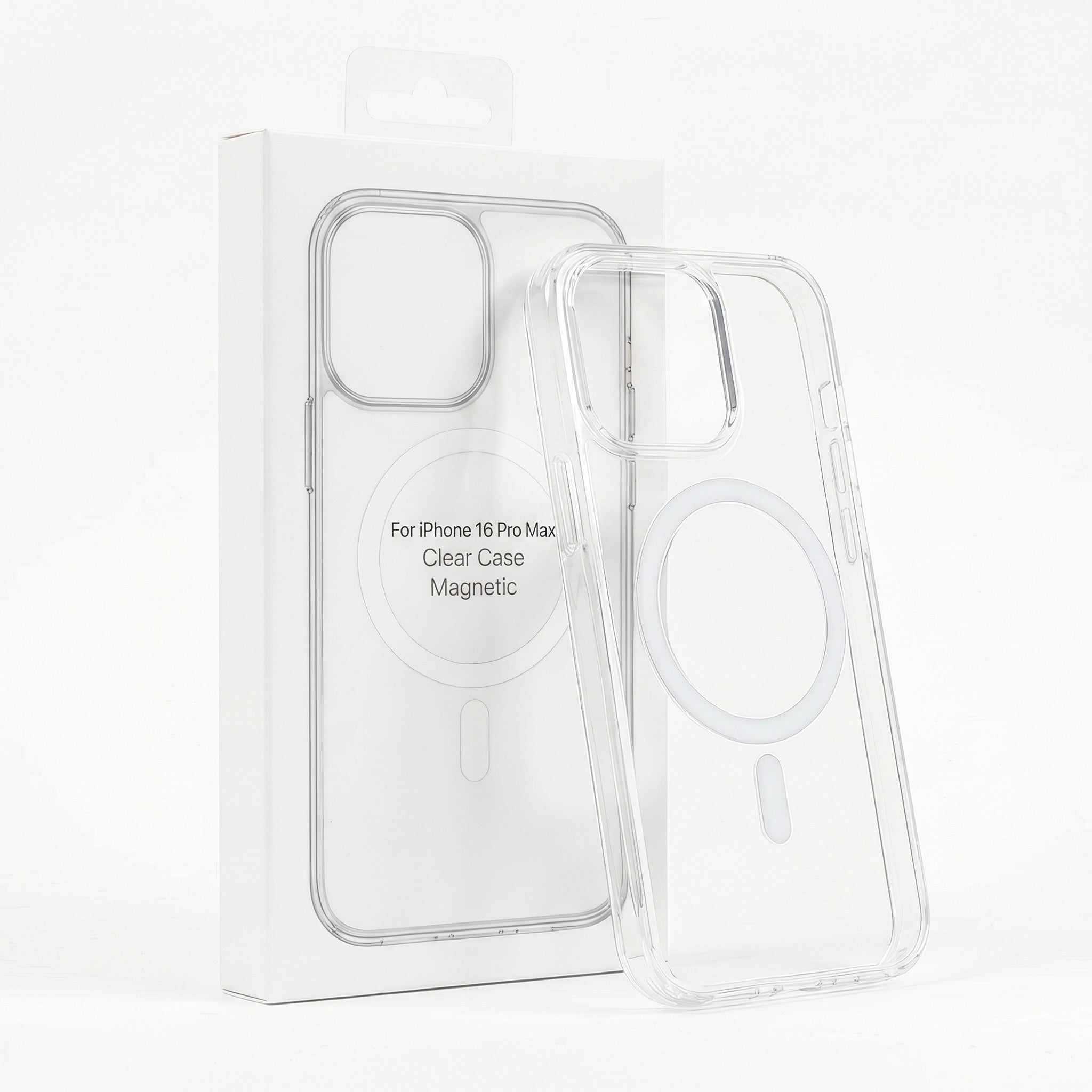 Skaidrus iPhone 16 Pro Max dėklas su MagSafe