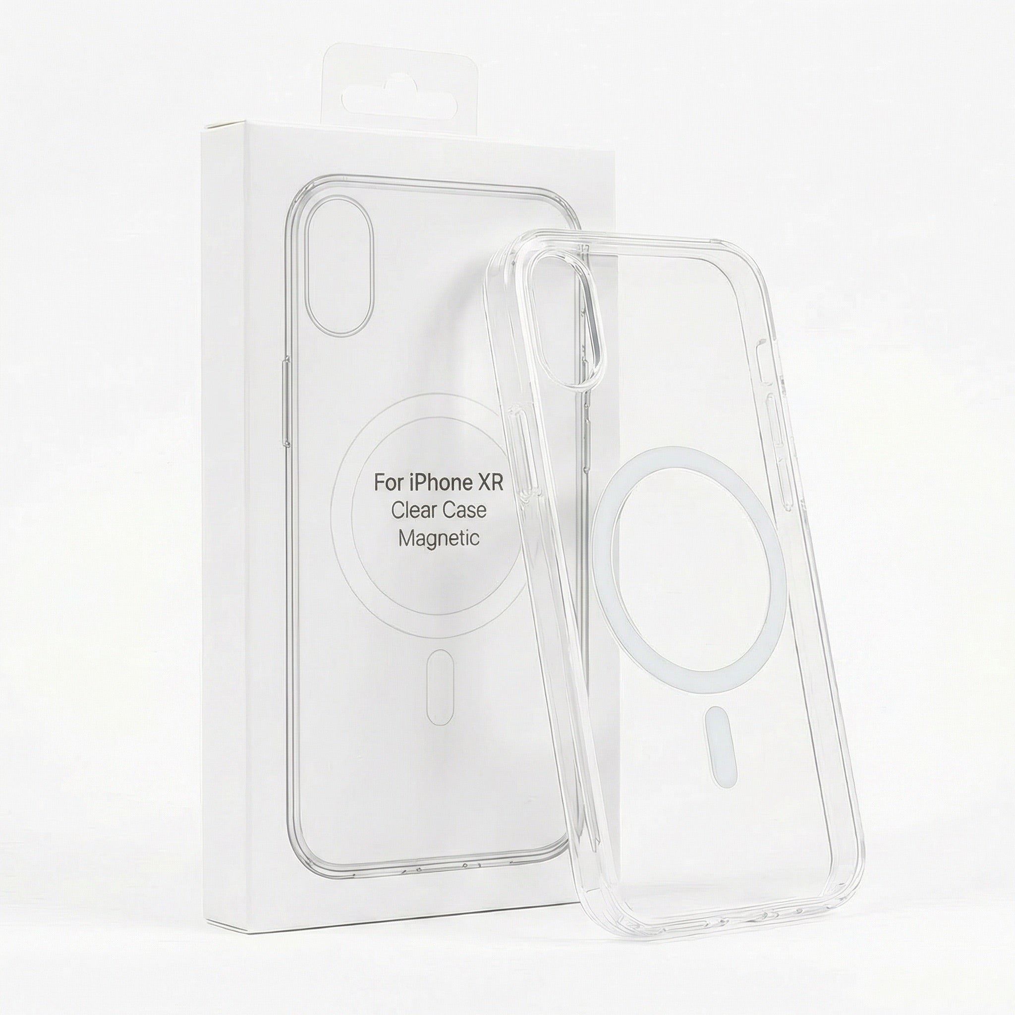 Skaidrus iPhone XR dėklas su MagSafe
